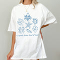 a quiet shore kind of soul printed tee — seaside sketch