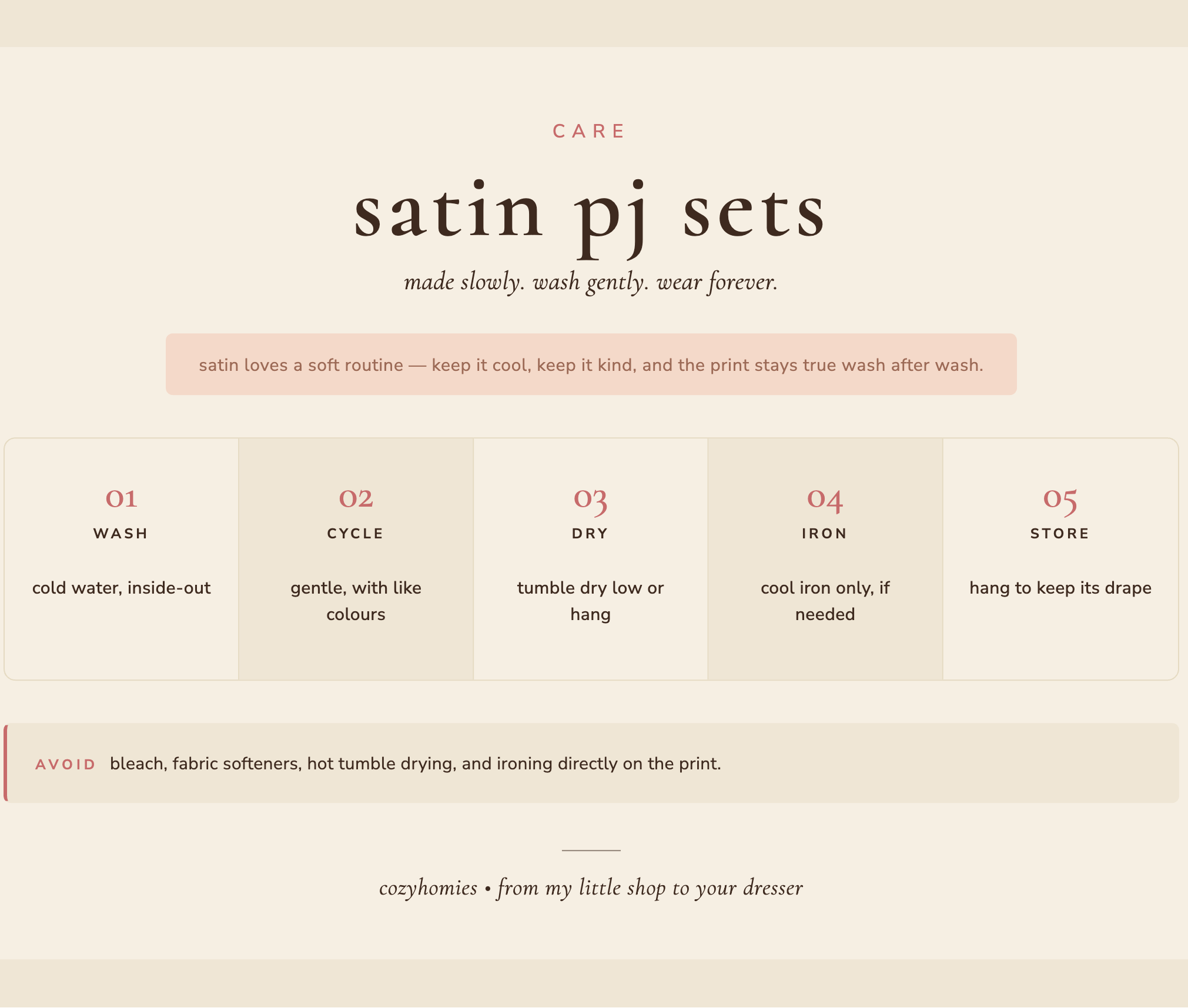 salt & sun short satin pj set